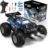 Amazon : $13.99 ($29.99) Remote Control Car, All-Terrain Remote Control Truck for Boys, Rechargeable Rc Truck with LED, 1:20, 10KM/H, 2 Motors, 2.4GHZ, Speed Friendly, Sturdy, Rc Cars for Christmas, Kids, Beginner