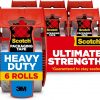 Amazon: $10.84 ($19.99)  6pk Heavy Duty Shipping Packing Tape, Clear, Packing Tape for Moving Boxes