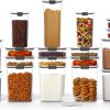 Amazon : $115.99 ($178.96) Rubbermaid Brilliance BPA-Free Airtight Food Storage Containers with Lids Set of 20 with Scoops Perfect for Kitchen and Pantry Organization