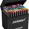 Amazon:  $16.79 ($23.99) 80-Colors Alcohol Based markers, Alcohol Markers Set