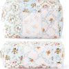Amazon: $9.98 ($12.98) 2Pcs Cotton Quilted Makeup Bag