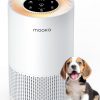 Amazon:$49.97 ($64.59)Air Purifiers for Home Large Rooms up to 1200ft², MOOKA H13 True HEPA Air Purifier for Bedroom Pets with Fragrance Sponge, Timer, Air Filter Cleaner for Smoke, Odor, Dander, Pollen (White)