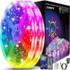 Amazon:$9.99 ($14.99)Keepsmile 100ft Led Strip Lights (2 Rolls of 50ft) Bluetooth Smart App Control Music Sync Color Changing RGB Led Light Strip with Remote,Led Lights for Bedroom Room Home Decor Party Festival