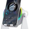 Amazon:$9.82 ($22.97)Wireless Induction Speaker, 5 in 1 Bluetooth Speaker Phone Stand with RGB Light, 360° Rotation Phone Holder Compatible with iPhone Android iPad Samsung Galaxy, Birthday Gift for Men Women