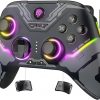 Amazon : $27.99 ($39.99) EasySMX X15 PC Controller - Enhanced Wireless Bluetooth Controller with Hall Joysticks/Hall Triggers/RGB Lighting - No Stick Drift, No Dead Zone - Work for Windows PC, Android, Steam and Switch