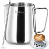 Amazon: $6.65 ($7.39) Milk Frothing Pitcher, Dailyart 12oz/350ml Milk Frother Cup