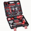 Amazon:$26.49 ($69.99)Tool Set - 8V Cordless Drill Set, 132 Piece Home Tool Set With Hand Drill, Tool Kit for Women & Men, Perfect for Homeowner, Diyer, Handyman