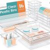 Amazon: $11.99 ($16.99) 16 PCS Drawer Organizer Set