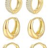 Amazon: $4.49 ($9.99) Small Gold Hoop Earrings Set for Women