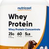 Amazon: $47.95 ($59.95) 2pk Nutricost Whey Protein Concentrate Chocolate Peanut Butter 5LBS