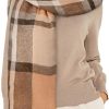 Amazon : $12.99 ($16.99) YSense Winter Scarf for Women, Fashion Long Plaid Scarves Warm Big Tartan Blanket Wrap Shawl Ladies Gifts