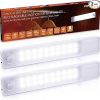 Amazon : $6.79 ($7.99) STAR-SPANGLED Under Cabinet Lighting Rechargeable, 8 inch Motion Sensor Lights Indoor Battery Operated, USB Stick on LED Magnetic Closet Light for Counter, Stairs, Kitchen, Cool White, 2 Pack