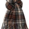 Amazon: $3.99 ($9.99) Women Winter Scarf for Cold Weather, Plaid Soft Tassel Wrap