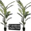 Amazon: $87.50 ($199.00) 2Pk Real-Touch Artificial Tree, Faux Palm or Olive Trees w/ Weighted Pots 7ft