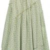 Amazon: $13.99 ($39.99)  Women Floral Print Boho Skirt Elastic High Waist Long Maxi Skirts with Pockets