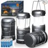 Amazon: $14.99 ($29.99)  4pk LED Camping Lantern for Power Outages