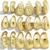 Amazon:  $7.99 ($11.97) 9 Pairs Gold Hoop Earrings for Women Trendy