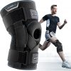 Amazon : $15.99 ($35.99)  LETSHAKE Hinged Knee Brace for Men Women Adjustable Knee Support with Side Stabilizers for Knee Pain Relief, Meniscus Tear, Arthritis Pain and Support Plus Size ACL Knee Braces