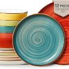 Amazon: $34.99 ($69.99) Plates and Bowls Set 12 Pcs,Stoneware Dinnerware Sets for 4
