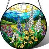 Amazon: $9.99 ($19.99) Stained Glass Window Hanging