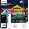 Amazon : $92.50 ($149.99) ANGELHALO Permanent Outdoor Lights, 50ft Smart RGBAI Eaves Lights with 72 LEDs, IP67 Waterproof for Outdoor Decor, Compatible with Alexa, Google Assistant