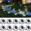 Amazon:  $14.99 ($29.99)10 Pack Solar Ground Lights Outdoor Waterproof