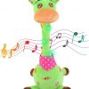 Amazon:$16.49 ($32.99)Dancing Giraffe Toy Stuffed Animal Baby Toys Singing Song Toddlers Toy Repeats What You Say Glowing Musical Toy for Baby Birthday Gift Groovy Giraffe Toy (Green Giraffe)