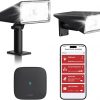 Amazon:$29.98 ($64.99)X-Sense Smart Solar Lights Outdoor Waterproof, 2-in-1 Solar Spotlights with Motion Detector, APP Control, 3 Lighting Modes Lights for Outside, Yard, Cool White, 2-Pack with Base Station