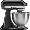 Amazon : $279.95 ($399.99) KitchenAid Classic Series 4.5 Quart Tilt-Head Stand Mixer K45SS, Onyx Black
