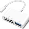 Amazon: $3.99 ($7.99) SD Card Reader for iPhone Lightning to 4 in 1 USB Camera Adapter