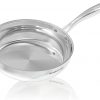 Amazon: $13.49 ($23.79)  9.5 Inch Tri-Ply Stainless Steel Frying Pan, Whole-Clad