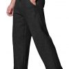 Amazon : $9.99 ($34.99) Deyeek Men's Fleece Lined Sweatpants Open Bottom Straight Leg Sweat Pants for Mens Loose Fit Joggers Sweatpants with Pockets