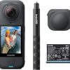 Amazon : $369.99 ($439.99) Insta360 X4 Air Starter Bundle - Lightweight 165g 8K 360 Camera, Invisible Selfie Stick, Replaceable Lenses, Shoot First & Frame Later, Built-in Wind Guard, FlowState Stabilization, AI-Powered App