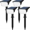 Amazon: $18.99 ($41.59) Solar Spotlights White 6000K IP65 Waterproof 2-in-1,4 Pack