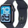 Amazon : $219.00 ($249.00)  Apple Watch SE 3 [GPS 40mm] Smartwatch with Midnight Aluminum Case with Midnight Sport Band - S/M. Fitness and Sleep Trackers, Heart Rate Monitor, Always-On Display, Water Resistant