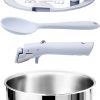 Amazon : $19.98 ($49.99) CAROTE 4QT Stainless Steel Sauce Pan with Stand-Up Lid, Nonstick Stainless Steel Pot with Detachable Handle, Non Toxic Kitchen Saucepan, Induction Kitchen Cookware, Oven Safe to 600°F