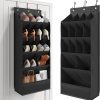 Amazon: $14.00 ($24.99) Over the Door Shoe Rack with Large Deep Pockets