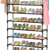 Amazon: $19.99 ($29.99) 10 Tiers Shoe Rack 50 Pairs Large Capacity