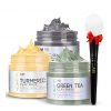 Amazon:  $8.79 ($22.99) 3 Pcs Face Mask Set Turmeric Clay Mask Green Tea Face Mask Dead Sea Mud