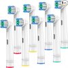 Amazon:  $3.47 ($6.95) 8Pk Replacement Toothbrush Heads Compatible with Oral B Braun