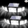 Amazon : $21.44 ($49.99)  Onforu 6000LM Solar Lights Outdoor, 5 Heads Solar Security Lights with Remote Control, IP65 Waterproof Motion Sensor Lights 3 Modes Flood Lights for Wall, Porch, Yard, Outside, 2 Pack