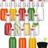 Amazon: $9.79 ($19.59) 12 Pack 4oz Swing Top Glass Bottles