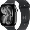 Amazon:$329.00 ($429.00)Apple Watch Series 11 [GPS 46mm] Smartwatch with Jet Black Aluminum Case with Black Sport Band - M/L. Sleep Score, Fitness Tracker, Health Monitoring, Always-On Display, Water Resistant