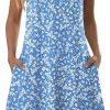 Amazon: $4.74 ($19.99) Women 2026 Sleeveless Casual Floral Tshirt Sundress with Pockets