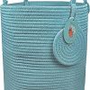 Amazon: $16.99 ($22.99) Medium Cotton Rope Laundry Hamper 14×16 Inch