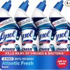 Amazon : $6.19 ($9.97) Lysol Toilet Bowl Cleaner, Max Strength Bathroom Cleaning Supplies, Toilet Bowl Cleaner Clinging Gel, Home Essential, Instant Stain Removal, Disinfecting and Deodorizing, Bleach Free, 24 oz (4ct)