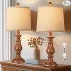 Amazon: $27.99 ($39.99) Farmhouse Table Lamp Set of 2, Rustic Table Lamps for Living Room