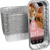 Amazon : $15.19 ($15.99)  30 Pack Grease Cup Liners 11.0 x 7.1 x 2.5 Inches, Heavy Duty Aluminum Foil Drip Pan Liners for Grill & Smoker