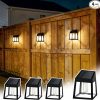 Amazon: $12.49 ($24.99) Solar Fence Lights, 4 Pack Fence Outdoor Waterproof Lights
