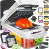 Amazon: $24.99 ($49.99) The Real Original Pro Chopper Vegetable Chopper Mandoline Slicer, 8 Blade